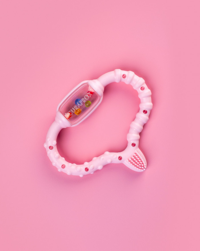 Pink Teething Ring