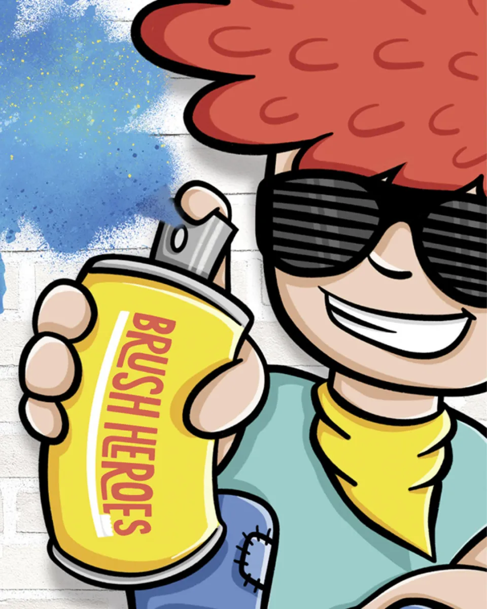 Toothbrush kids Graffiti Edition Toothbrush kids Graffiti Edition