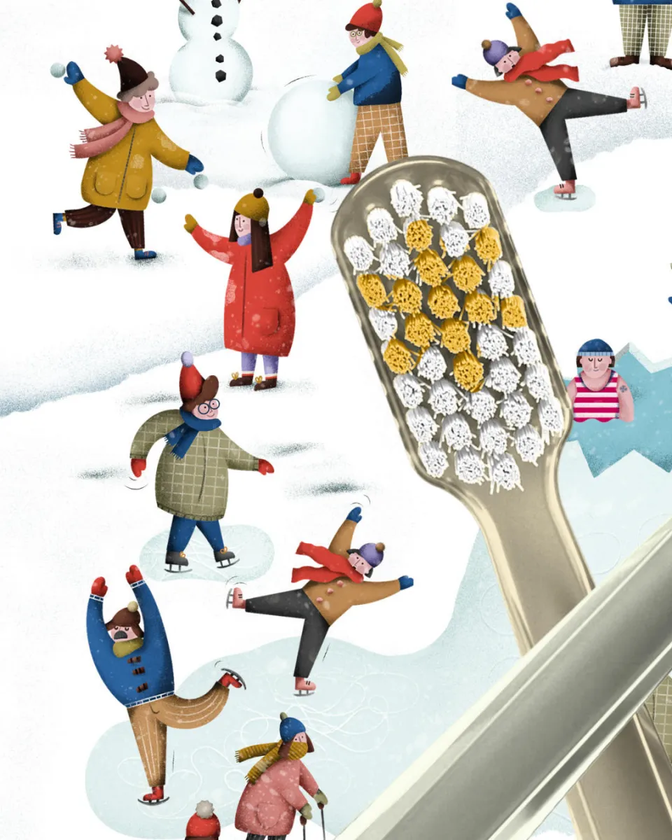 Toothbrush CS 5460 Winter Edition | Curaprox Toothbrush CS 5460 Winter Edition | Curaprox