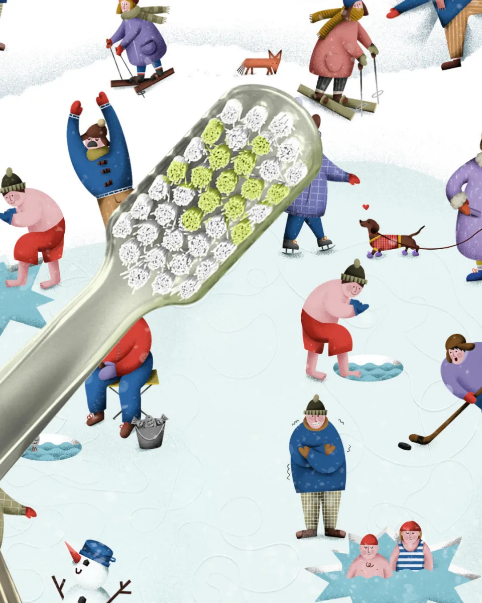 Toothbrush CS 5460 Winter Edition | Curaprox Toothbrush CS 5460 Winter Edition | Curaprox
