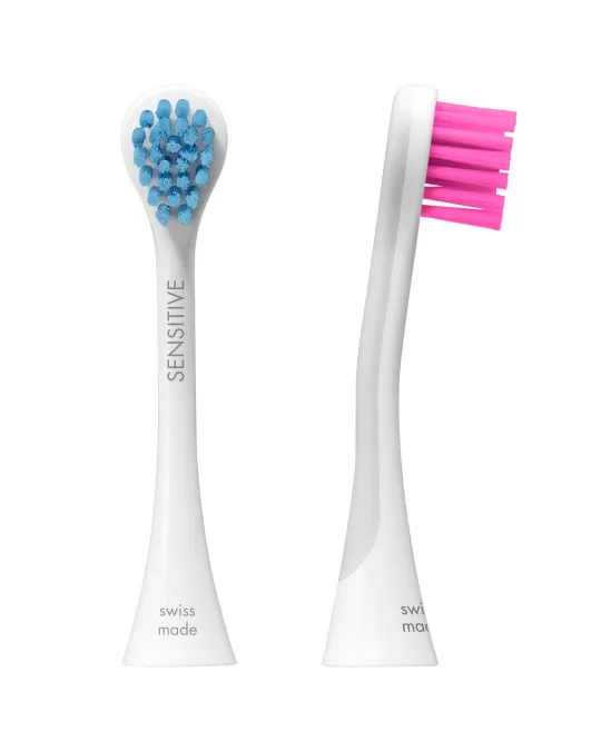 Curaprox Hydrosonic Brush Heads in Vibrant Rainbow Colours – Superior Clean, Gentle Care, Enjoyable Routine.