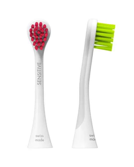 Curaprox Hydrosonic Brush Heads in Vibrant Rainbow Colours – Superior Clean, Gentle Care, Enjoyable Routine.