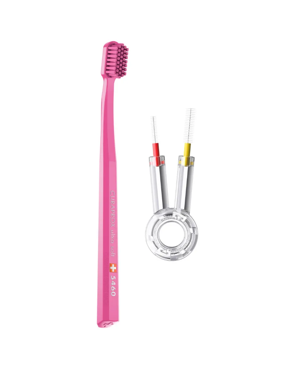 SUPER DUO PACK: toothbrush & FREE interdentals