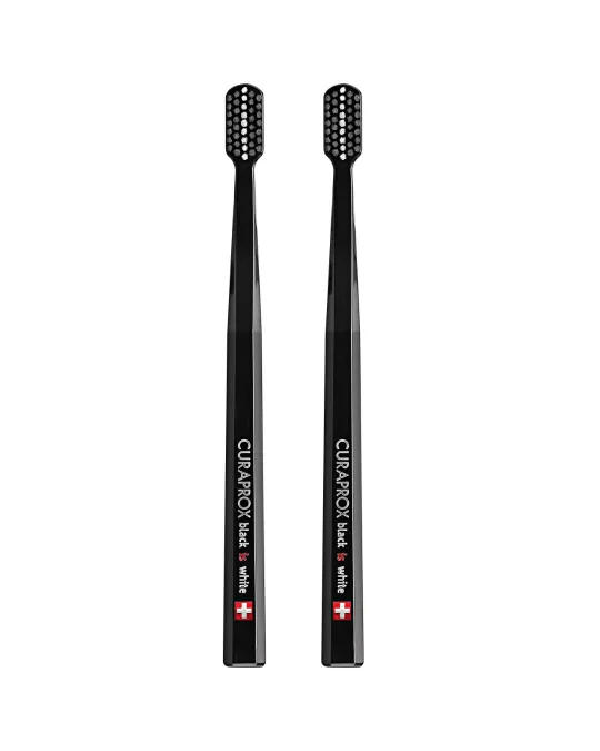 Black is white Toothbrush Duopack