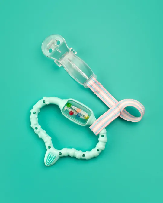 Baby oral care set light blue