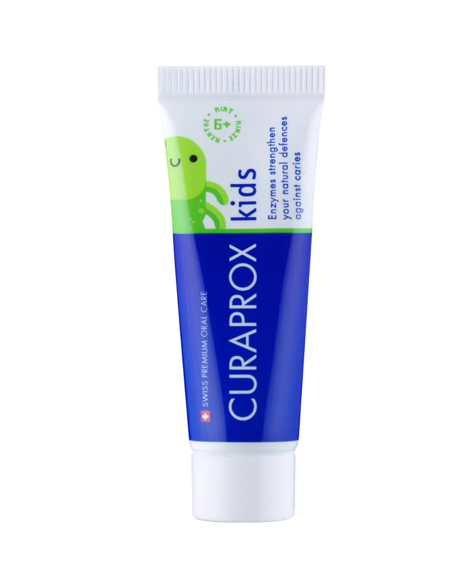 Curaprox Children's Toothpaste kids fresh and sweet mint flavor