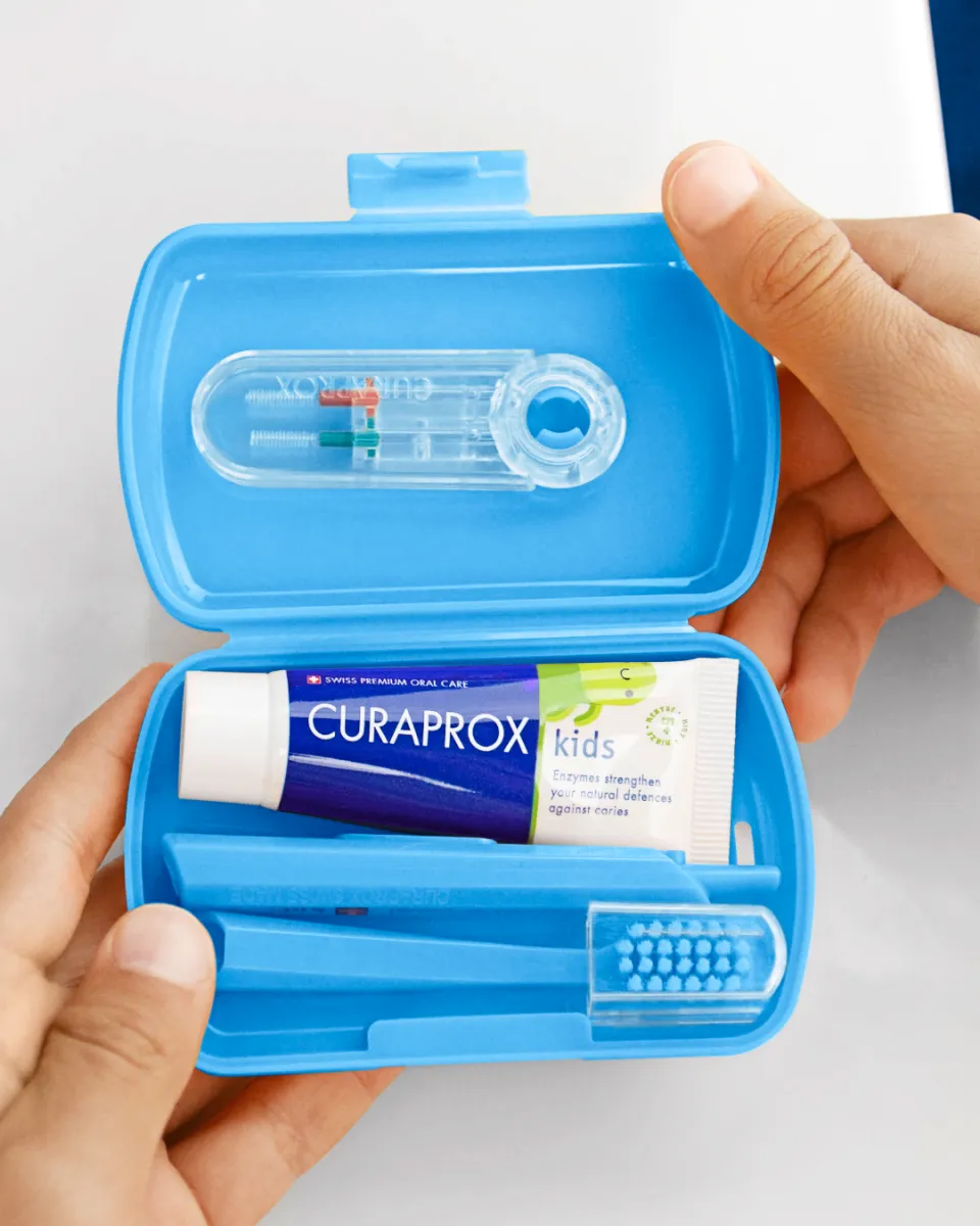 Travel set for kids – oral health to go
