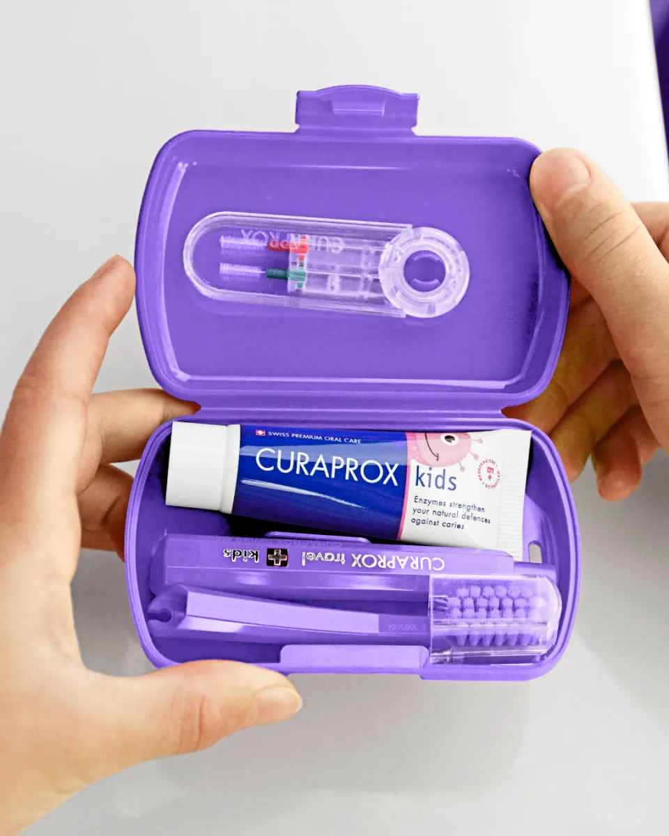 Travel set for kids – oral health to go