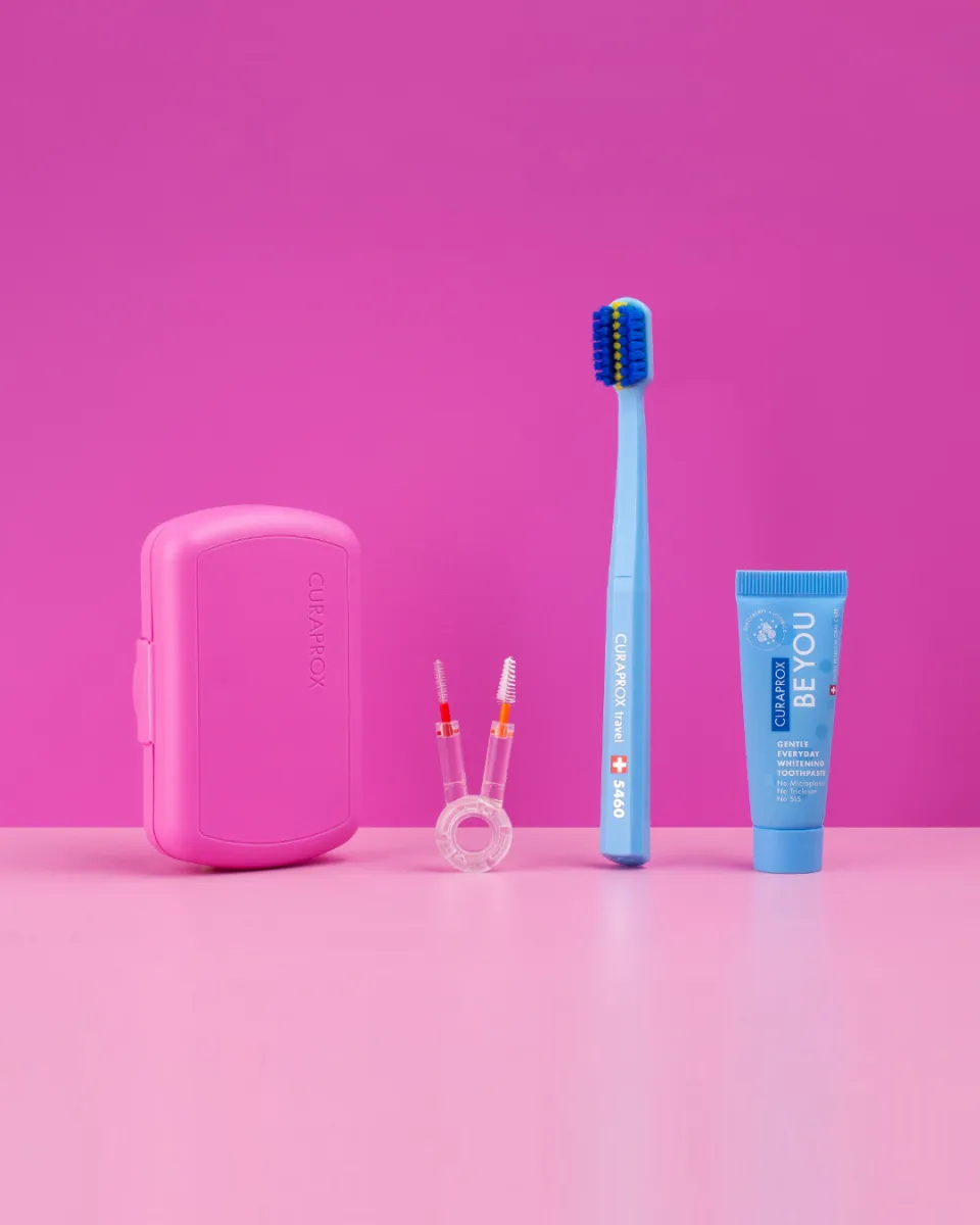 Ortho Travel set pink