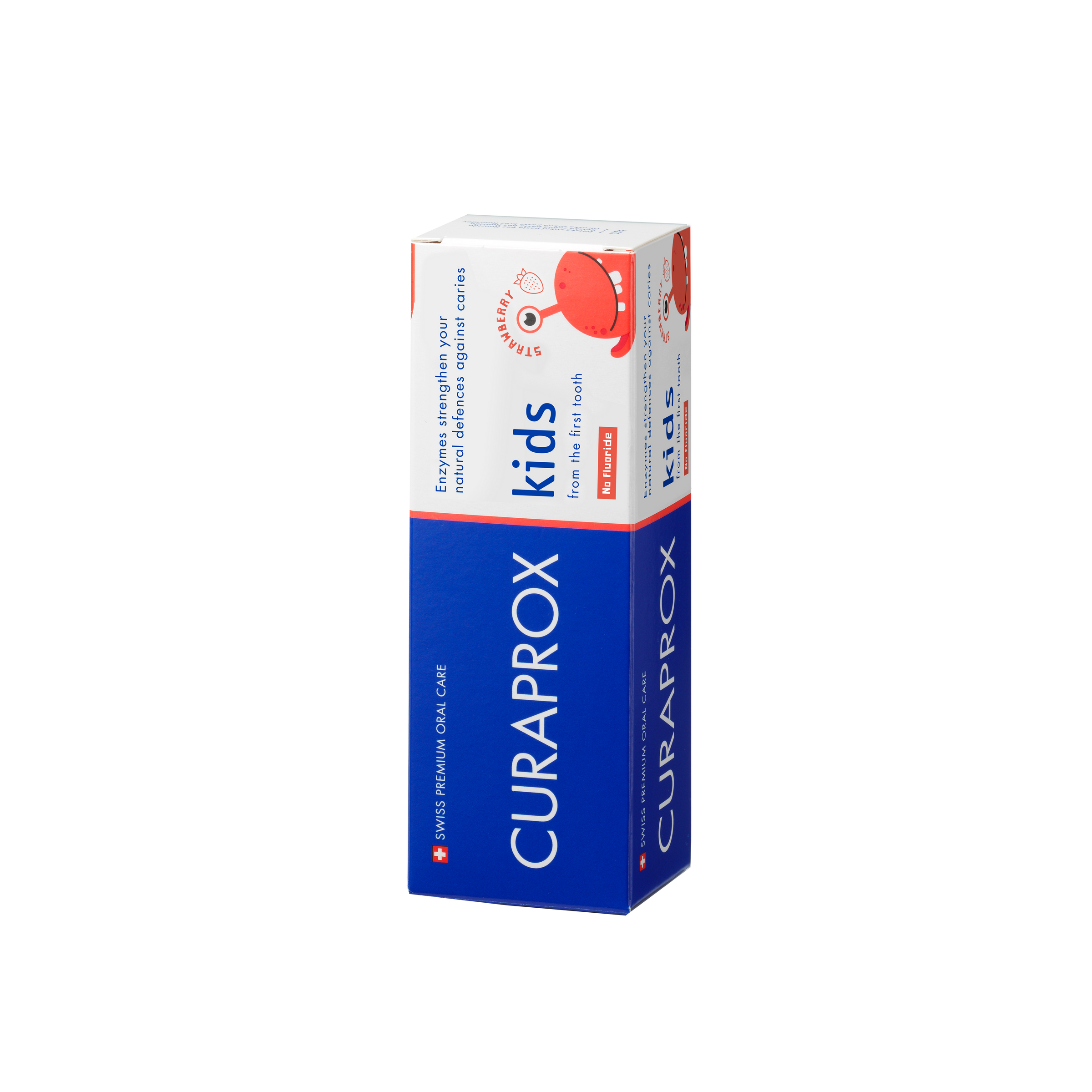 73370285_Packshot_Kids_Kids Toothpaste_Strawberry_60ml_No_Fluoride_Side