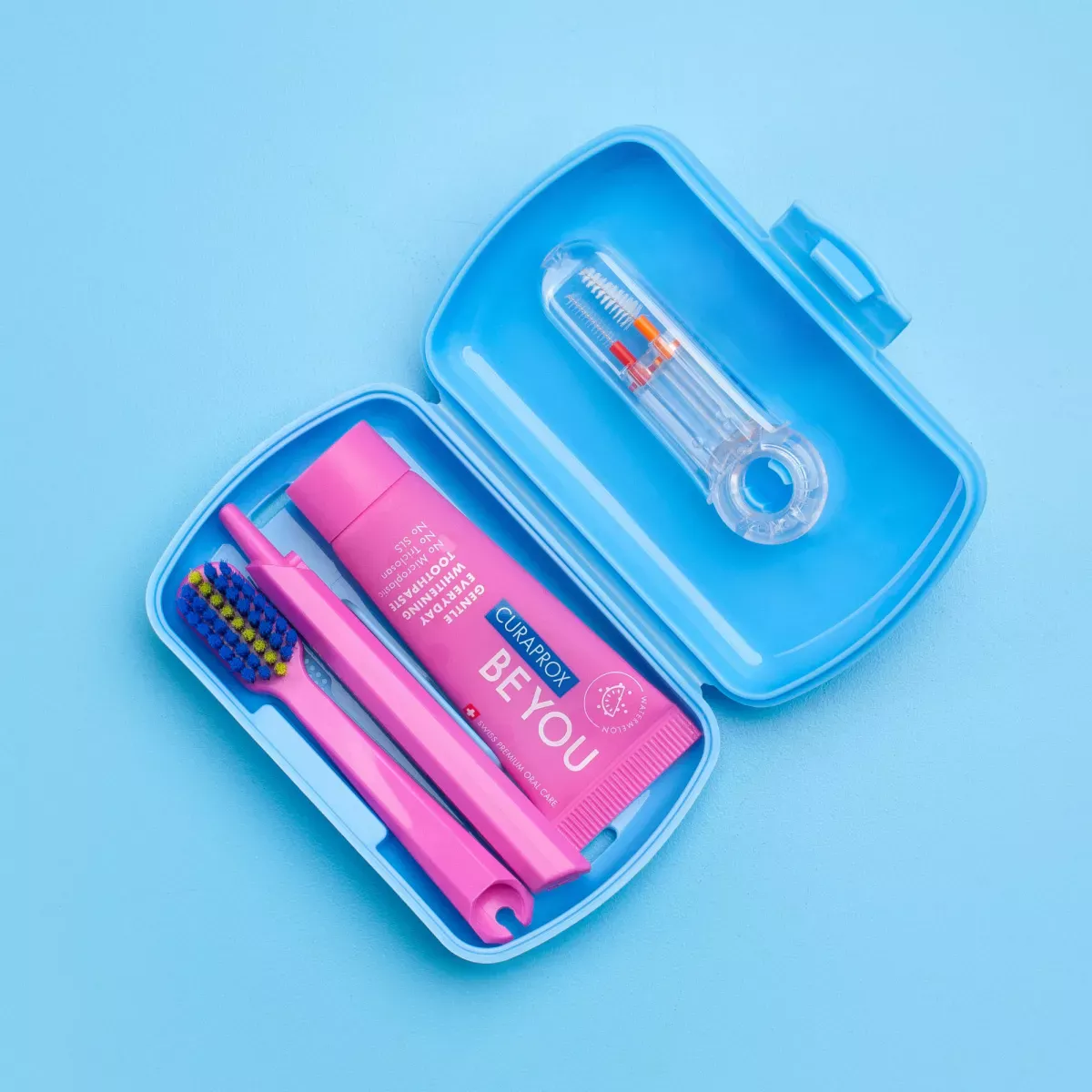 Open travel set case
